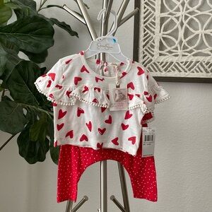 Jessica Simpson | Heart Baby Outfit - Size 3-6 Mo.